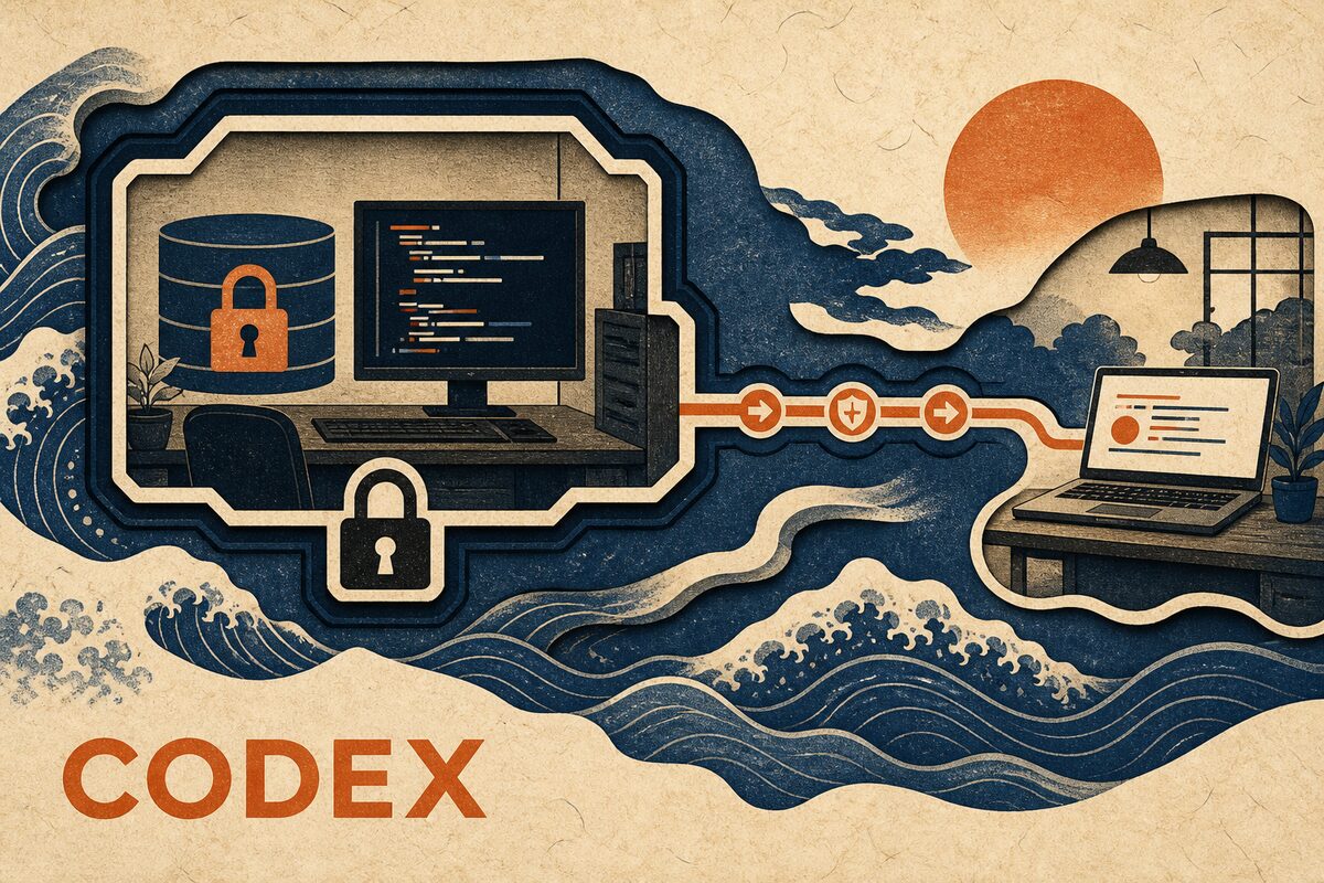 公司电脑中的代码仓库通过安全中继连接到家里的远程控制设备