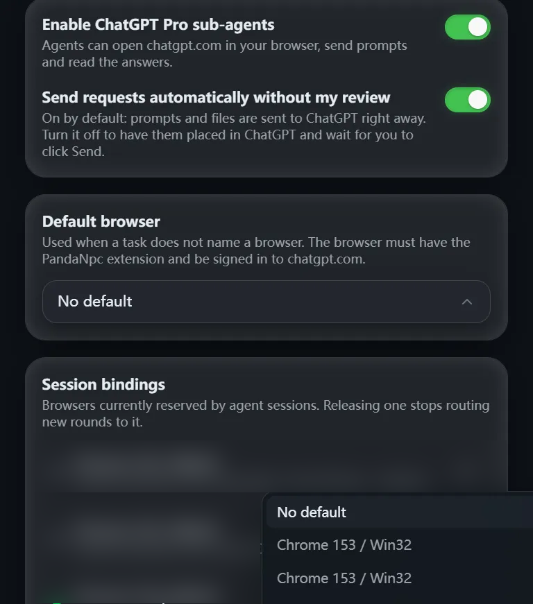 Το αναπτυσσόμενο μενού Default browser δείχνει τις διαθέσιμες επιλογές· απλώς το ανοίξαμε για προβολή, χωρίς να επιλέξουμε ή να αποθηκεύσουμε νέο προεπιλεγμένο πρόγραμμα περιήγησης.